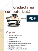 Tehnoredactarea Computerizată Power Point