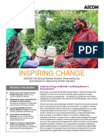 Inspiring Change - AECOM Bi-Annual Gender Bulletin