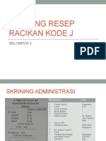 Skrining Resep Non Racikan Kode N (Lengkapi)