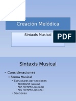 Creación Melódica