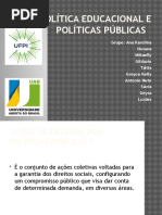 SEMINARIO POLITICAS