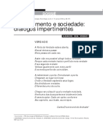 Conhecimento e Sociedade: Diálogos Impertinentes