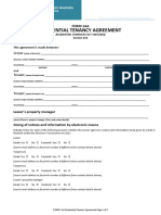 Residential Tenancy Agreement: Form 1aa