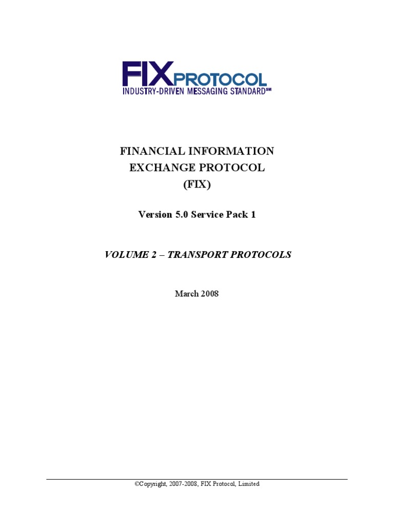 Fix-5.0 SP1 Vol-2 | PDF | Information Technology Management | Network ...