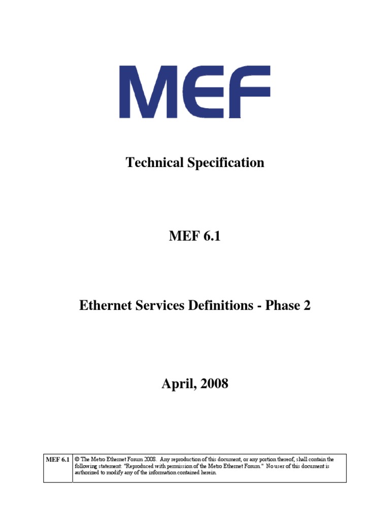 Elan Eline Epl Evpl PDF | PDF | Ethernet | Telecommunications Standards