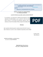 Hotararea Nr. 125 - 29.06.2016-Cu Privire La Structura Generală A Anului Universitar 2016-2017