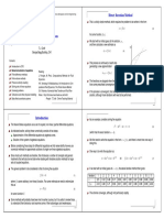 Numerical Methods for Solving Nonlinear Equations