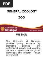 General Zoology ZOO: Name of Presenter Position Department/College (Click View Master Slide Master To Edit)