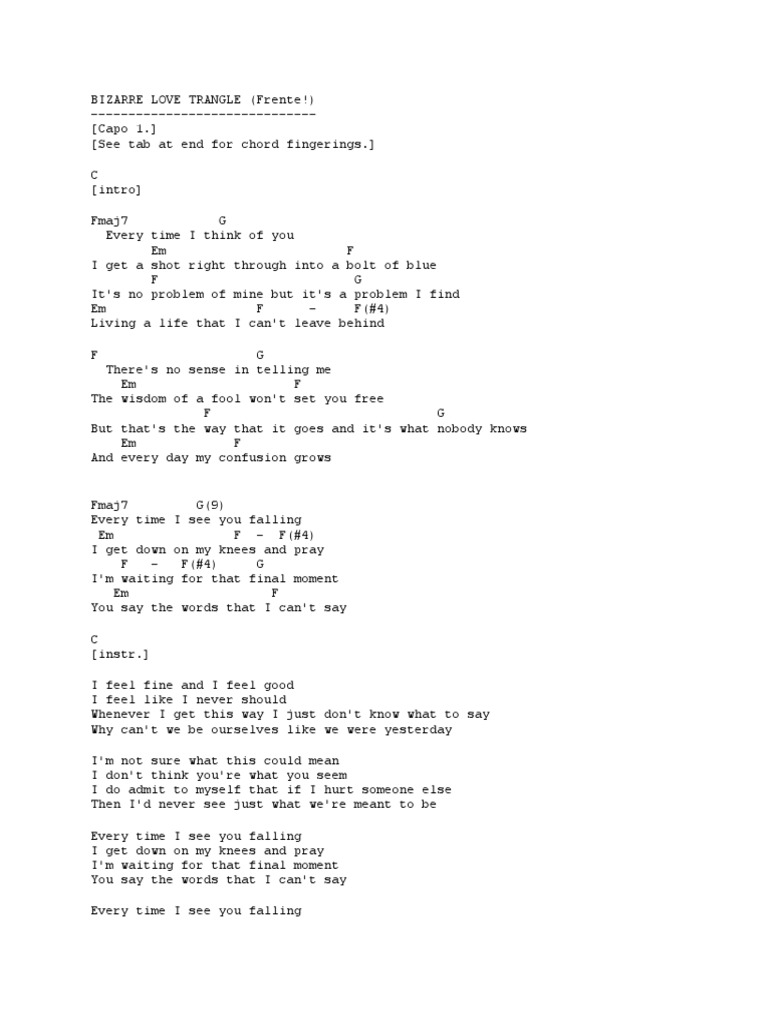 Bizarre Love Triangle