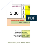 Open CGPA Calculation