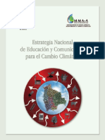 Estrategia Nacional de Educación y Comunicación para El Cambio Climático Bolivia