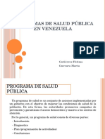 Programas de Salud Pc3bablica en Venezuela Marta Guevara y Fc3a1tima Gutierrez
