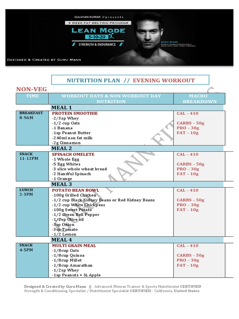 morning-workout-diet-plan-guru-mann