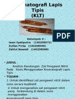 Kromatografi Lapis Tipis