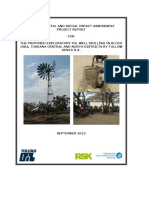 Final EIA Project Report for Exploratory Drilling in Block 10ba