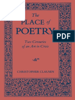 Christopher Clausen-The Place of Poetry - Two Centuries of An Art in Crisis-University Press of Kentucky (2014)
