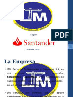 Presentación Banco Santander