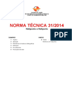 Norma técnica para helipontos e heliportos