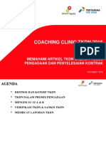 Coaching Clinic TKDN - Oktober 2016