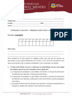 01 Atividade Avaliativa PED