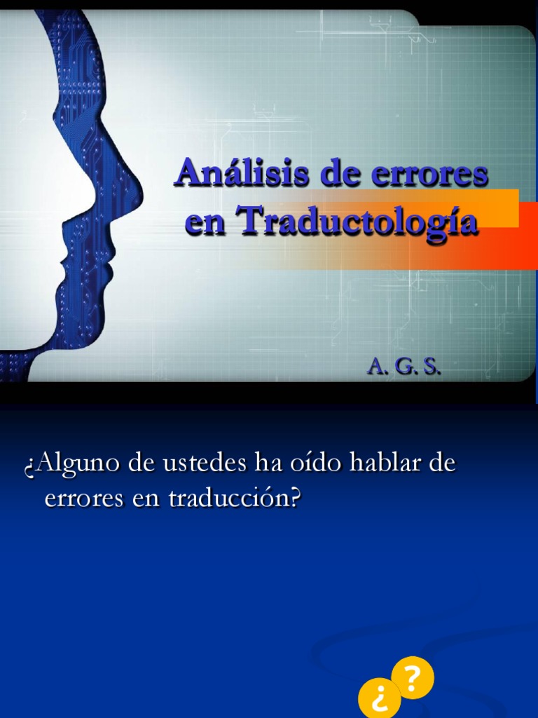 Errores Comunes en Traducción y Análisis | PDF | Traducciones | Sintaxis