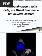 Experiencia linux2