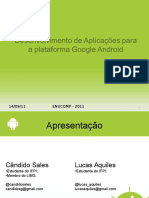 Desenvolvimento de aplicaes para a plataforma google android