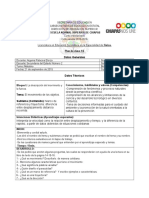 Planeación Física. Fuerza Resultante