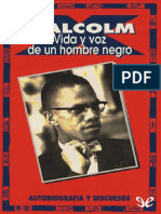 Vida y Voz de Un Hombre Negro - Malcolm X