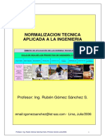 Normalizacion Tecnica Ingenieria