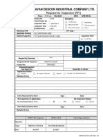 Olayan Descon Industrial Company LTD.: Request For Inspection (RFI)