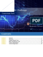 CFA Research Challenge Contestant Pack