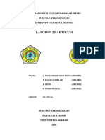 Laporan Praktikum Fenomena Dasar Mesin