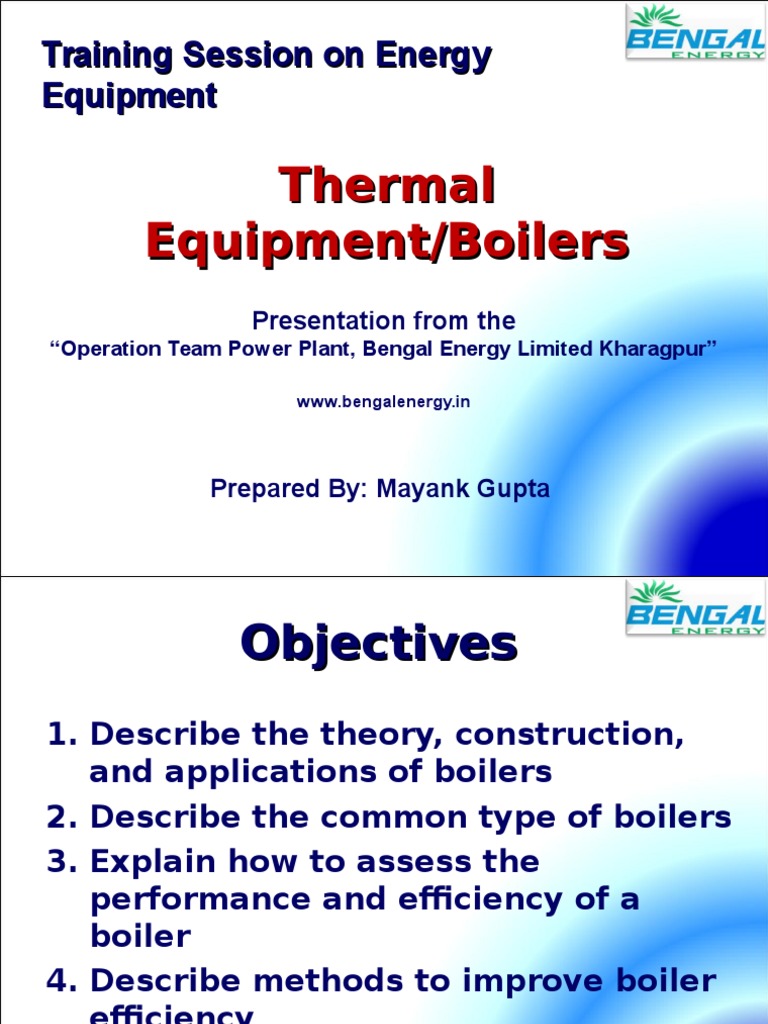 Boiler Part 1 | PDF | Boiler | Combustion