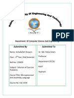 Assembly Language Programming and Organization of The Ibm PC Solution