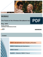 The Future of Wireless Broadband: Understanding WiMAX Standards and Applications