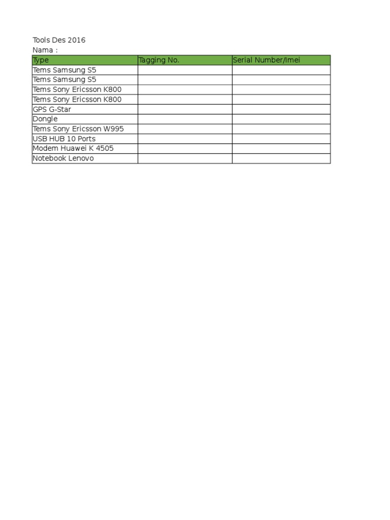 List Tools | PDF | Technology & Engineering