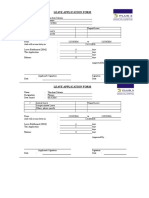 P3M - Leave Application Form