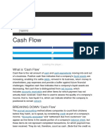 What Is 'Cash Flow'