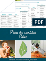 2 Plan de Comidas Paleo - PDF 30 Dias