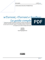 WTorrent, RTorrent e Seedbox - La Guida Completa