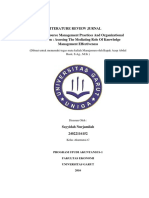 Download Tugas Literature Review Jurnal manajemen by sayyidah SN335756393 doc pdf