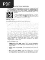 Diversas Partes Dos Ofícios Divinos Públicos Fixos