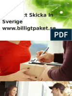 Paket Att Skicka in Sverige - Billigtpaket