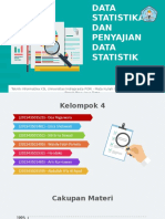 Data Statistika dan Penyajian Data Statistik