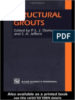 Structural Grouts