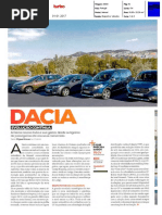 NOVA GAMA DACIA NA "TURBO"