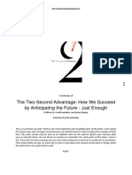The Two Second Advantage by Ranadive Maney
