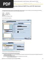 Step by Step Guide to Develop Outbound ABAP Proxy With PDF Attachment