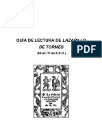 Guía lectura Lazarillo Tormes